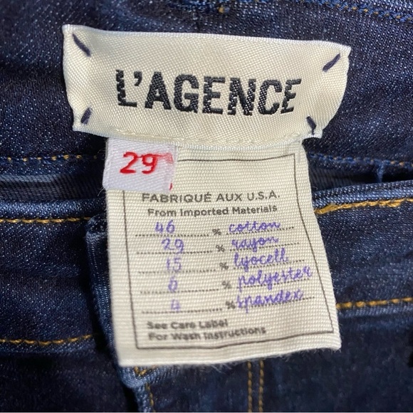 L’AGENCE Margot Skinny Jean Midnight - Picture 8 of 9